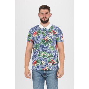 Tommy Hilfiger Polo shirt - ALLOVER FLOWER PRINT SLIM POLO multicolor