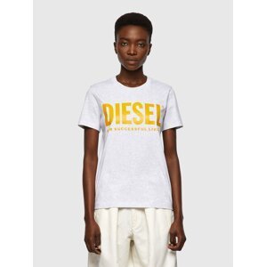 T-shirt - Diesel TSILYECOLOGO TSHIRT yellow