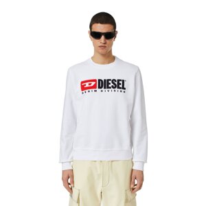 Diesel Sweatshirt - S-GINN-DIV SWEAT-SHIRT white