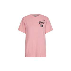 Tommy Jeans T-Shirt - TJW RLXD MODERN SIGNATURE SS pink