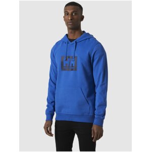 Modrá pánská mikina s kapucí HELLY HANSEN HH Box Hoodie Helly