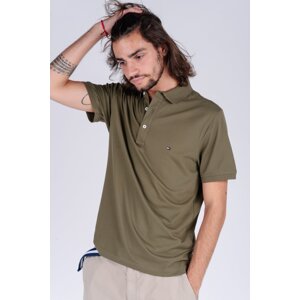 Tommy Hilfiger Polo shirt - TOMMY SLIM POLO khaki