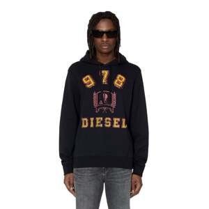 Diesel Sweatshirt - S-GINN-HOOD-E5 SWEAT-SHIRT black