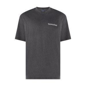 Tommy Jeans T-Shirt - TJM SKATER SERIF BAC black