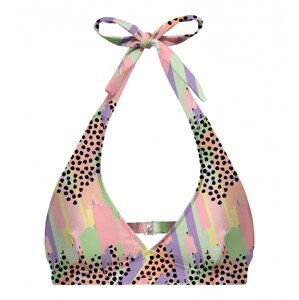 Dámské plavky vrchní díl Mr. GUGU & Miss GO PASTEL DOTS HALTER NECK