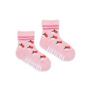 Yoclub Kids's Cotton Socks Cushion Anti Slip ABS Patterns Colors SK-20/GIR/031