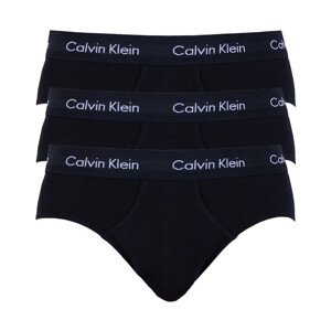 3PACK pánské slipy Calvin Klein černé