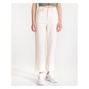 Bílé dámské straight fit džíny Tom Tailor - Dámské