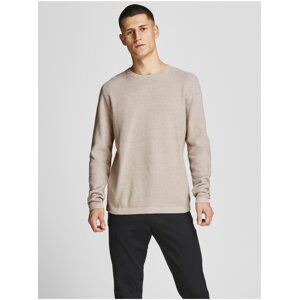 Pánský svetr Jack & Jones Beige