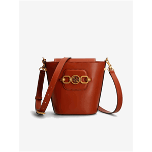 Hnědá dámská crossbody kabelka Guess - Dámské