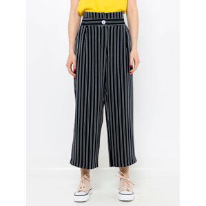 Šedo-modré pruhované culottes CAMAIEU - Dámské