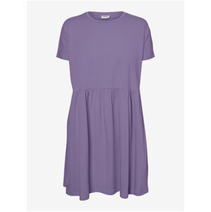 Světle fialové volné šaty Noisy May Kerry - Dámské