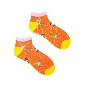 Yoclub Unisex's Ankle Funny Cotton Socks Patterns Colours SKS-0086U-B600