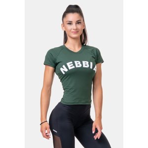 Nebbia Classic Hero tričko dark green L