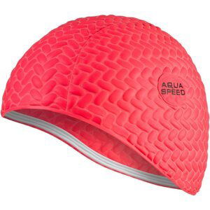 AQUA SPEED Unisex's Swimming Cap For Long Hair Bombastic Tic-Tac