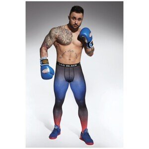 Bas Bleu QUANTUM men's functional leggings with welt at the waist