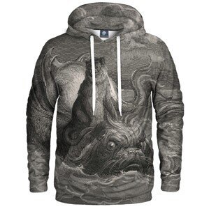 Aloha From Deer Unisex's Dore Series - Monkey On A Dolphin Hoodie H-K AFD494