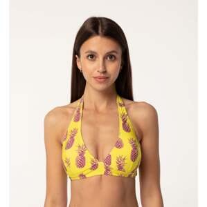 Aloha From Deer Woman's Hawaii Pineapple Halter Neck Bikini Top BTH AFD727