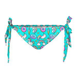 Aloha From Deer Woman's Teal I Die Bikini Bows Bottom WBBB AFD572