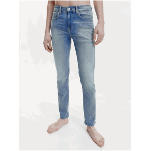 Světle modré pánské slim fit džíny Calvin Klein Jeans - Pánské