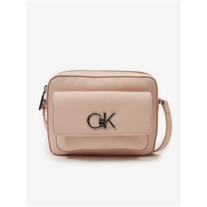 Světle růžová crossbody kabelka Calvin Klein - Dámské