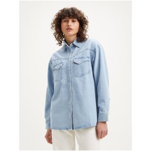 Levi's Světle modrá dámská džínová košile Levi's® Dorsey Western - Dámské
