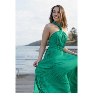 By Your Side Woman's Maxi Dress Infinity Spring Grass