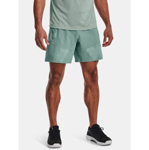 Under Armour Kraťasy UA Armourprint Woven Shorts-GRN - Pánské