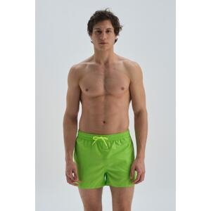 Dagi Green Micro Short Plain Swim Shorts