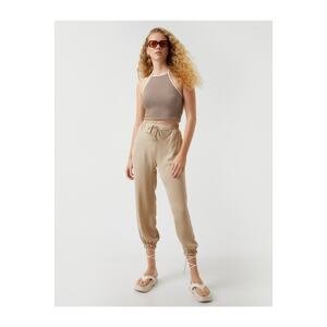 Koton Tie Waist Trousers With Pockets