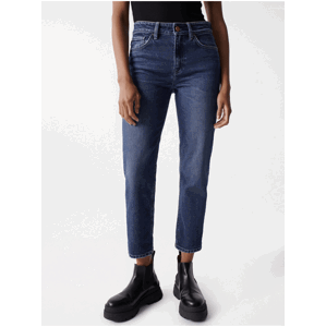 Modré dámské zkácené slim fit džíny Salsa Jeans True - Dámské