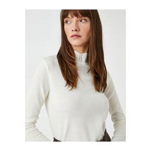 Koton Collar Detailed Sweater Slim Fit