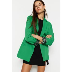 Trendyol Green Regular Woven Blazer Jacket with Lining