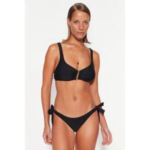 Trendyol Black Bralette U-Strap Bikini Top