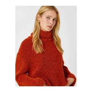 Koton Plush Turtleneck Sweater