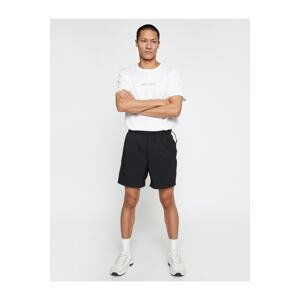 Koton Short Sports Shorts Double Layered Waist With Pockets