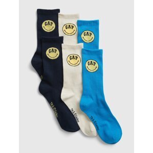 GAP Ponožky & Smiley®, 3 páry - Pánské