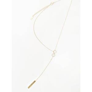 Gold necklace Yups dbi0473. R06