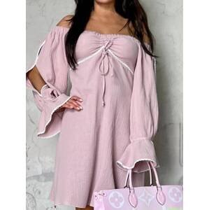 Dress pink By o la la axp0803. S40