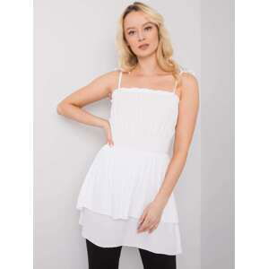 White tunic Yups wwd0468. R01