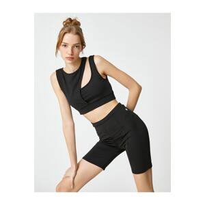 Koton Biker Sports Leggings with Pocket Detail on the Back