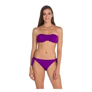 Dagi Women's Purple Lace-Up Monokini Bottom