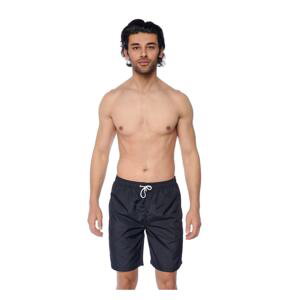 Dagi Black Micro Medium Plain Men's Swim Shorts