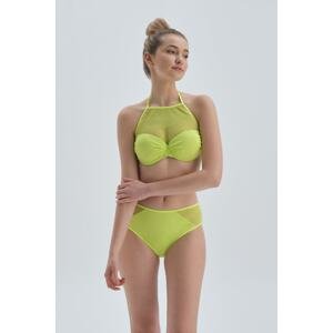 Dagi Bikini Top - Green - Plain