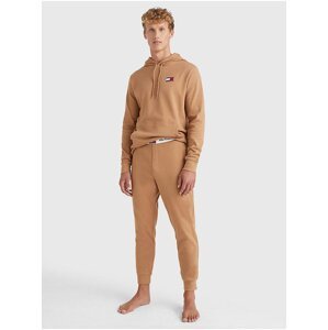 Hnědé pánské pyžamové kalhoty Tommy Hilfiger Underwear - Pánské
