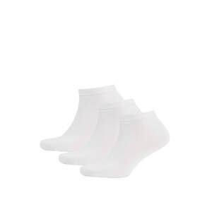 Defacto Fit Men's Cotton 3 Pack Short Socks