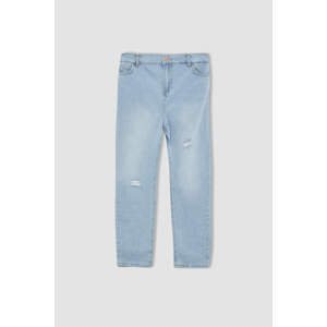 DEFACTO Girl Mom Fit Distressed Jean Trousers