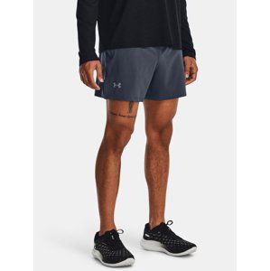 Under Armour Kraťasy LAUNCH ELITE 5'' SHORT-GRY - Pánské