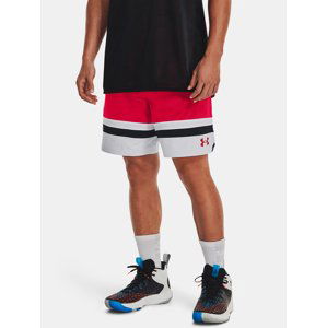 Under Armour Kraťasy UA Baseline Woven Short II-RED - Pánské