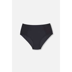 Dagi Black Lily High Waist Slip Briefs